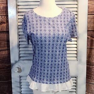 NWT Tommy Hilfiger Lg False Layer Top